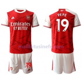 Maillot de Foot Arsenal Nicolas Pepe 19 Domicile 2020-21 - Enfant